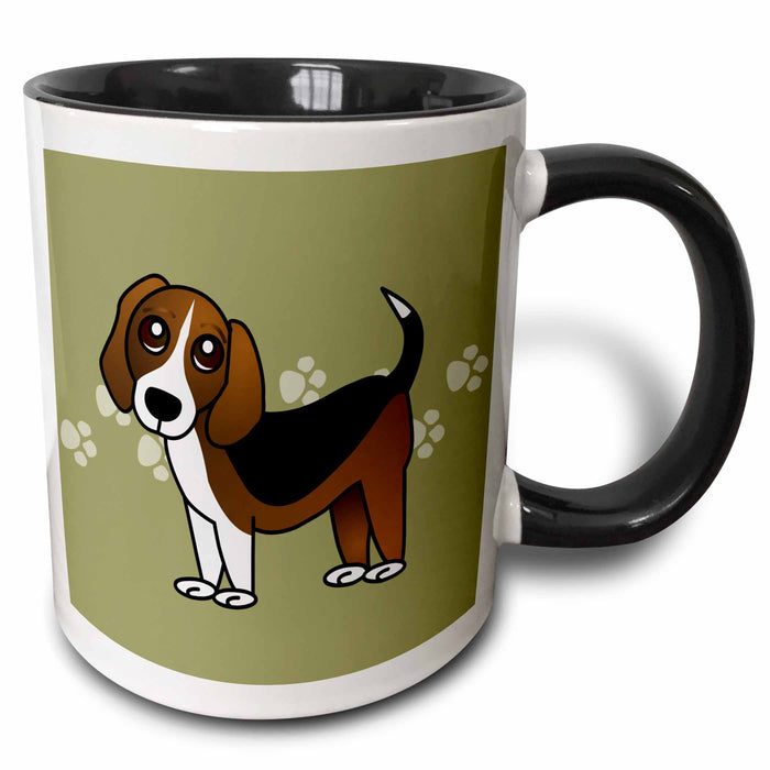 image of 15oz Two-Tone Black Mug