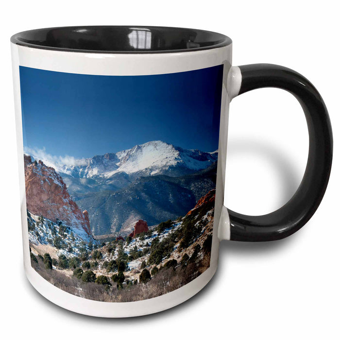 image of 11oz Two-Tone Black Mug