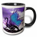 image of 11oz Two-Tone Black Mug