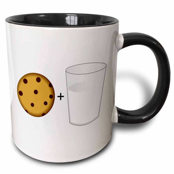 image of 11oz Two-Tone Black Mug