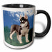 image of 11oz Two-Tone Black Mug