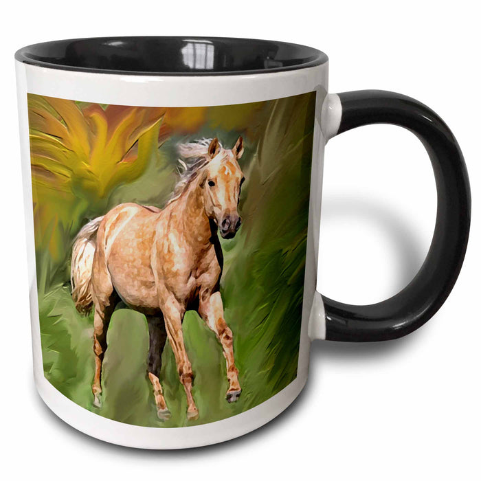 image of 15oz Two-Tone Black Mug