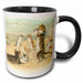 image of 11oz Two-Tone Black Mug