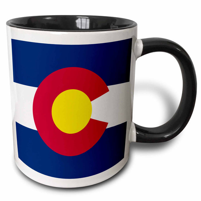 image of 11oz Two-Tone Black Mug