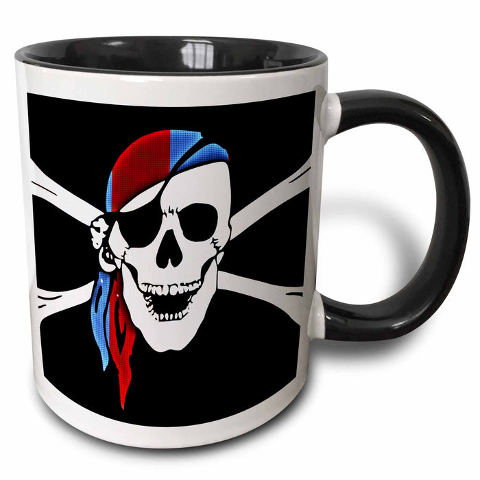 image of 11oz Two-Tone Black Mug