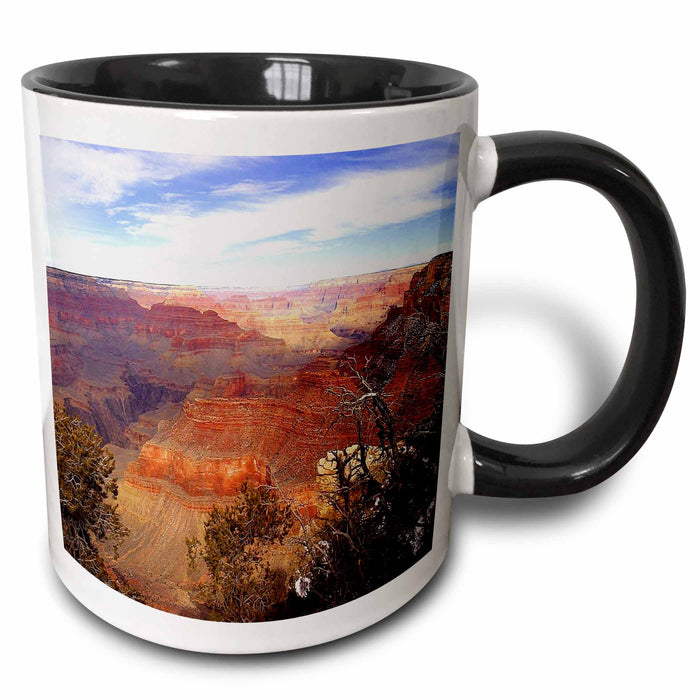 image of 11oz Two-Tone Black Mug