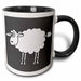 image of 15oz Two-Tone Black Mug