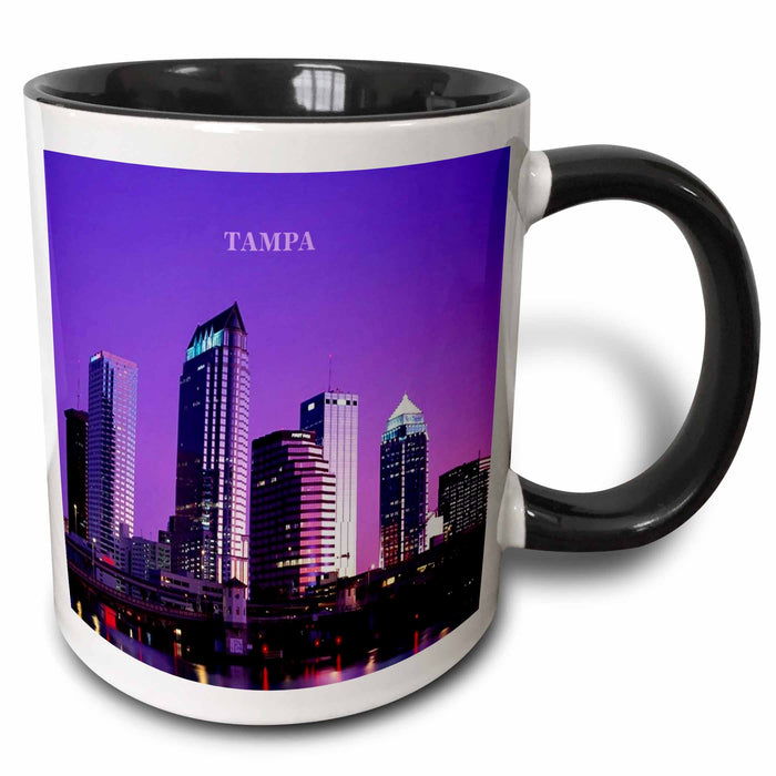 image of 15oz Two-Tone Black Mug