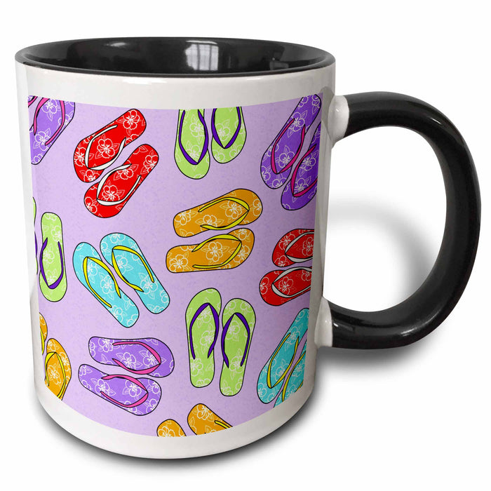 image of 11oz Two-Tone Black Mug