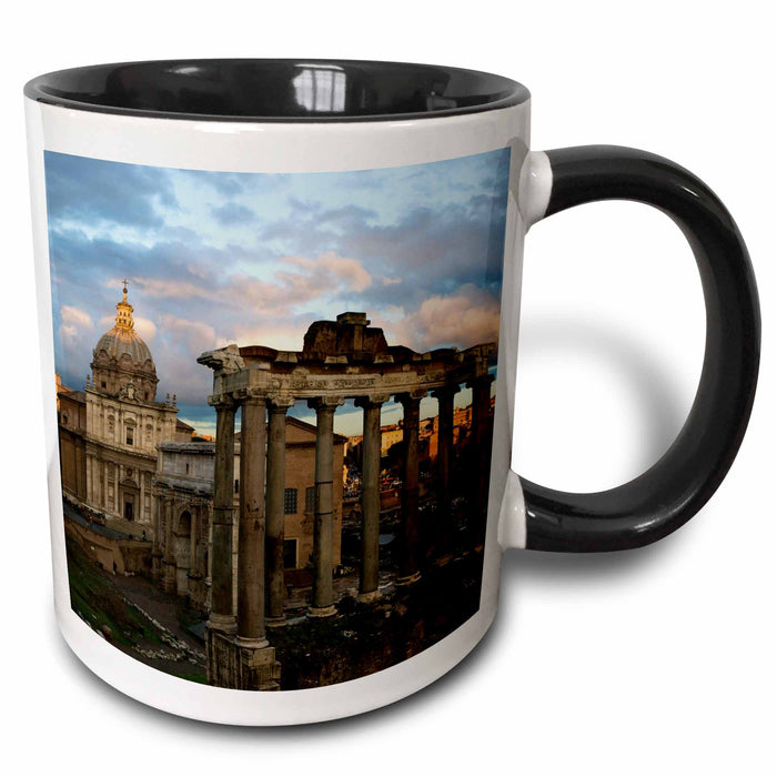 image of 11oz Two-Tone Black Mug