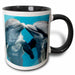 image of 11oz Two-Tone Black Mug