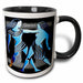 image of 15oz Two-Tone Black Mug