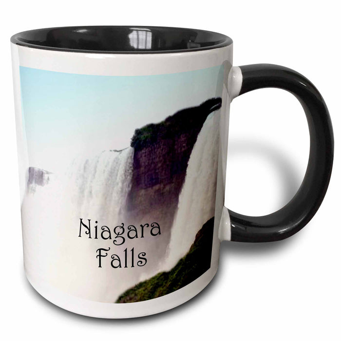 image of 11oz Two-Tone Black Mug