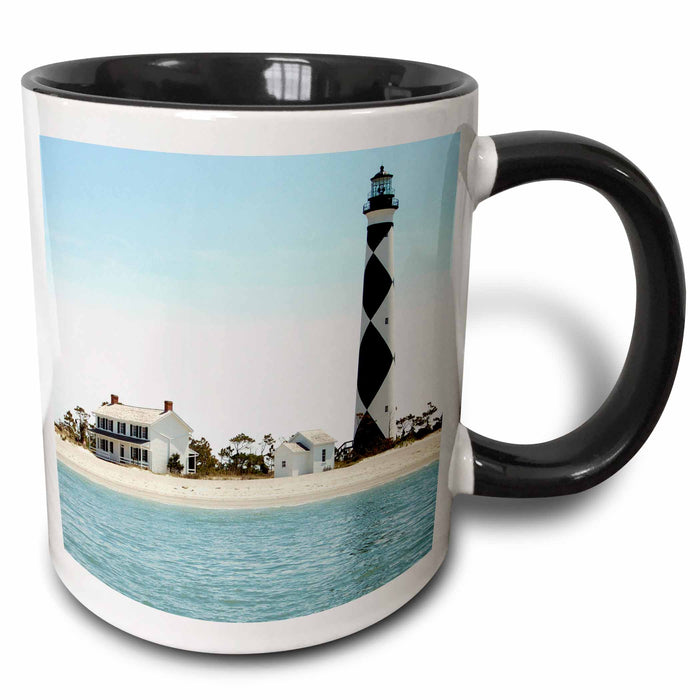 image of 15oz Two-Tone Black Mug