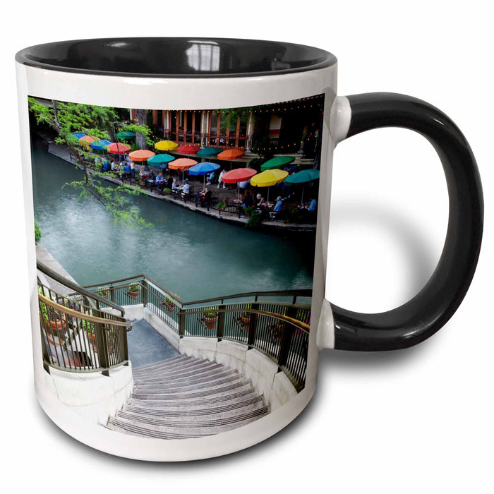 image of 11oz Two-Tone Black Mug