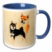 image of 15oz Two-Tone Blue Mug