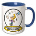 image of 11oz Two-Tone Blue Mug