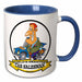 image of 11oz Two-Tone Blue Mug