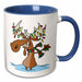 image of 15oz Two-Tone Blue Mug