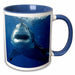 image of 15oz Two-Tone Blue Mug