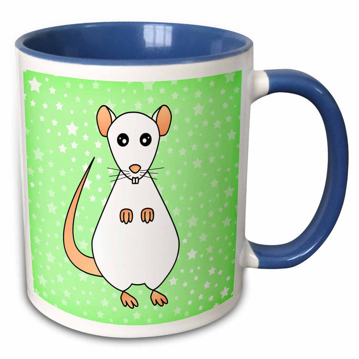 image of 15oz Two-Tone Blue Mug