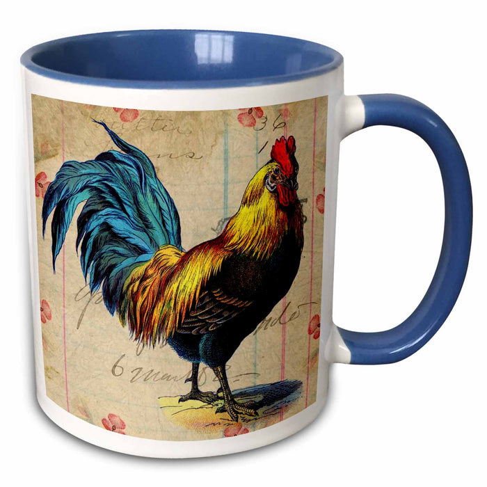 image of 11oz Two-Tone Blue Mug