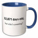 image of 11oz Two-Tone Blue Mug