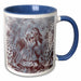 image of 15oz Two-Tone Blue Mug