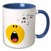 image of 15oz Two-Tone Blue Mug