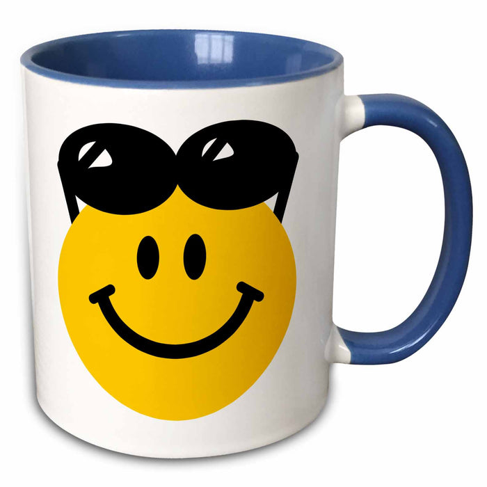 image of 11oz Two-Tone Blue Mug