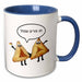 image of 11oz Two-Tone Blue Mug