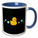 image of 11oz Two-Tone Blue Mug