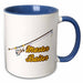 image of 15oz Two-Tone Blue Mug