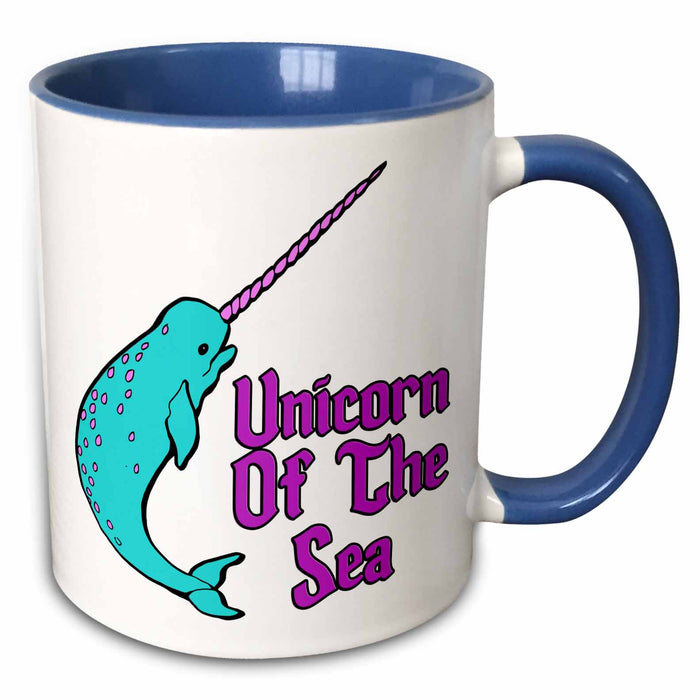 image of 15oz Two-Tone Blue Mug