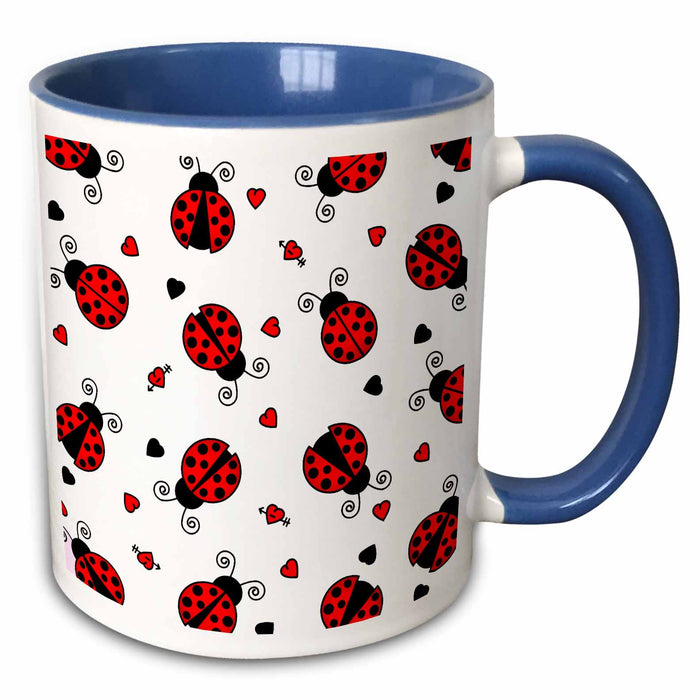 image of 11oz Two-Tone Blue Mug