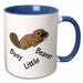 image of 11oz Two-Tone Blue Mug