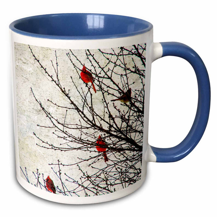 image of 15oz Two-Tone Blue Mug