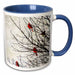 image of 11oz Two-Tone Blue Mug