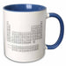 image of 15oz Two-Tone Blue Mug