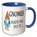 image of 11oz Two-Tone Blue Mug