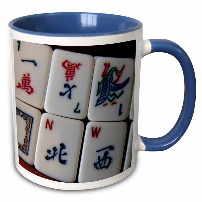 image of 15oz Two-Tone Blue Mug