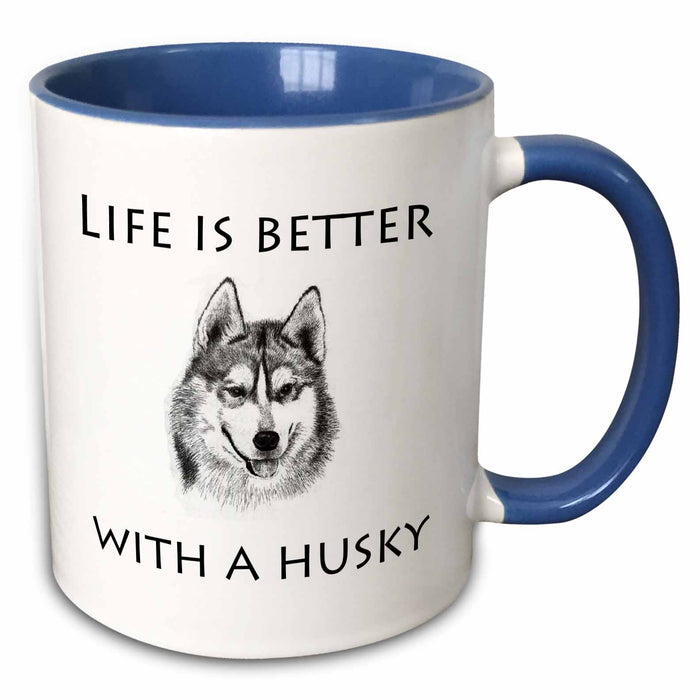 image of 15oz Two-Tone Blue Mug