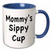 image of 11oz Two-Tone Blue Mug