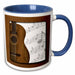 image of 15oz Two-Tone Blue Mug