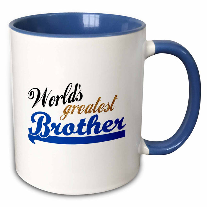 image of 15oz Two-Tone Blue Mug