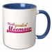 image of 11oz Two-Tone Blue Mug