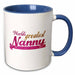 image of 15oz Two-Tone Blue Mug