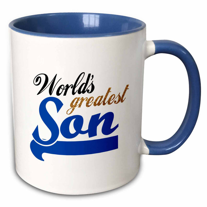 image of 11oz Two-Tone Blue Mug