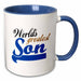 image of 11oz Two-Tone Blue Mug