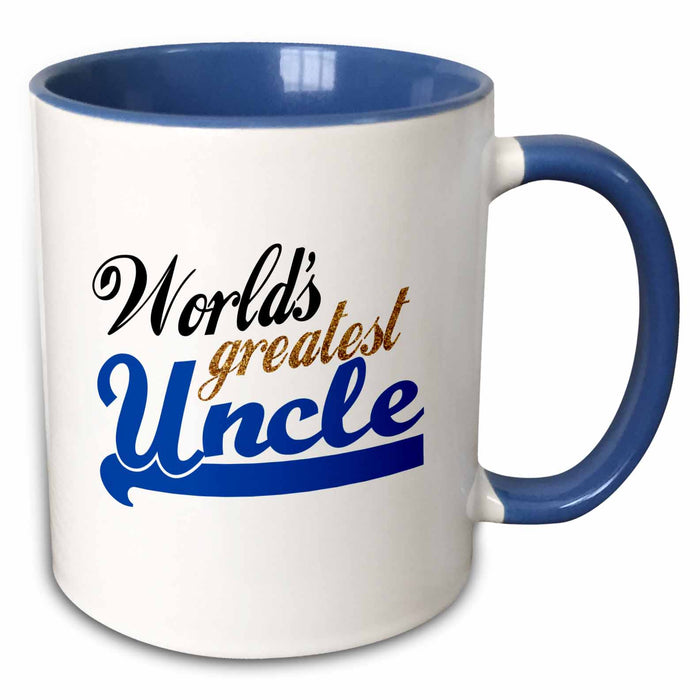 image of 15oz Two-Tone Blue Mug